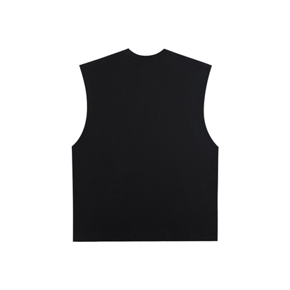 TNDM — Flower Gang Raw Edge Tank